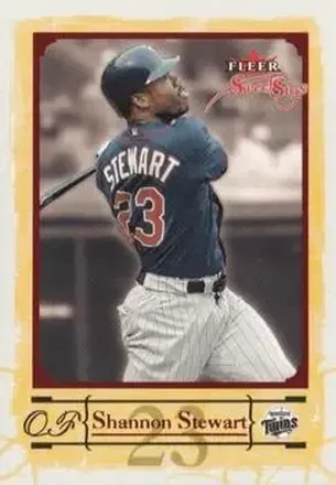 2004 Fleer Sweet Sigs #21 - Shannon Stewart - Minnesota Twins