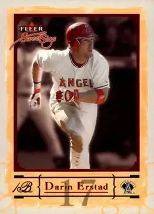 2004 Fleer Sweet Sigs #22 - Darin Erstad - Anaheim Angels