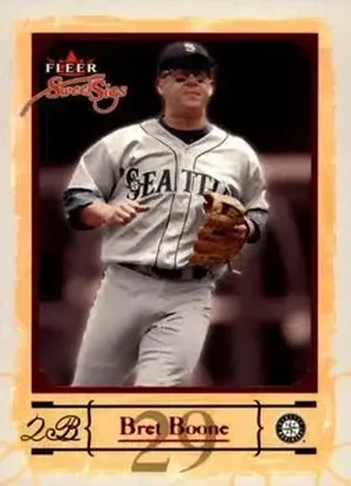 2004 Fleer Sweet Sigs #24 - Bret Boone - Seattle Mariners
