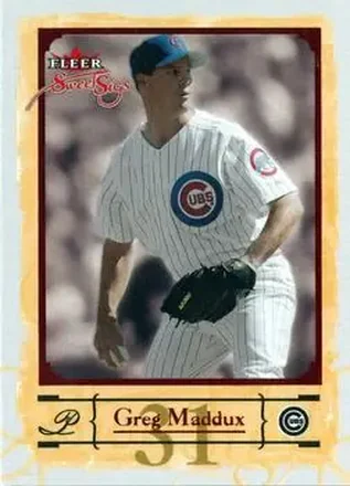2004 Fleer Sweet Sigs #28 - Greg Maddux - Chicago Cubs