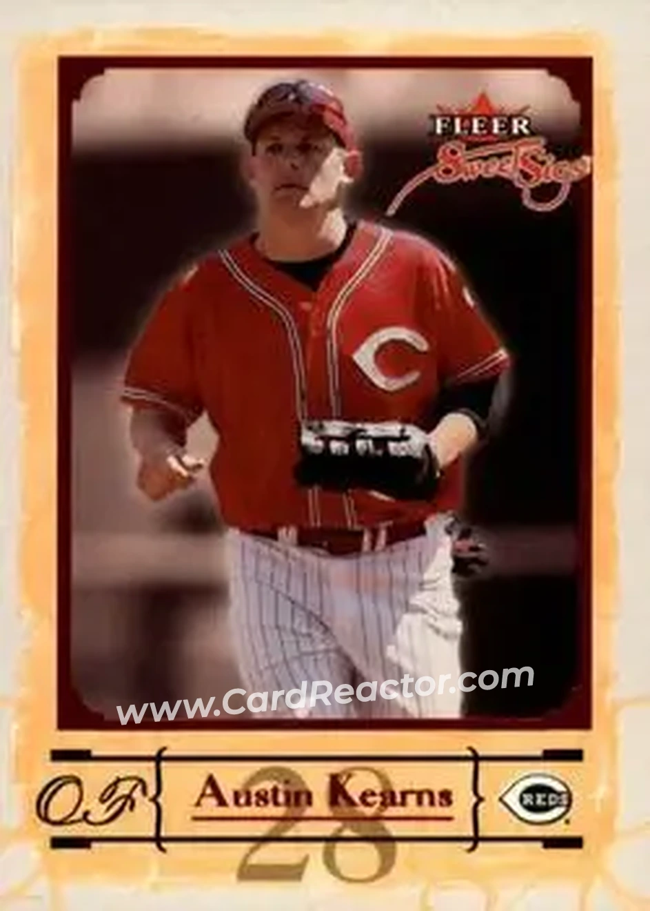 2004 Fleer Sweet Sigs #29 - Austin Kearns - Cincinnati Reds - Front
