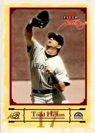 2004 Fleer Sweet Sigs #30 - Todd Helton - Colorado Rockies