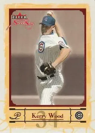 2004 Fleer Sweet Sigs #38 - Kerry Wood - Chicago Cubs
