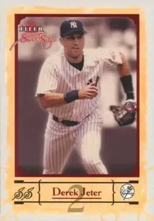 2004 Fleer Sweet Sigs #41 - Derek Jeter - New York Yankees