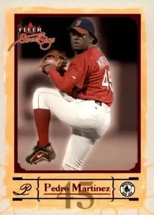 2004 Fleer Sweet Sigs #46 - Pedro Martinez - Boston Red Sox