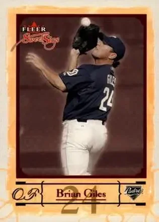 2004 Fleer Sweet Sigs #49 - Brian Giles - San Diego Padres