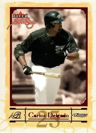2004 Fleer Sweet Sigs #50 - Carlos Delgado - Toronto Blue Jays