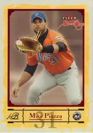 2004 Fleer Sweet Sigs #51 - Mike Piazza - New York Mets