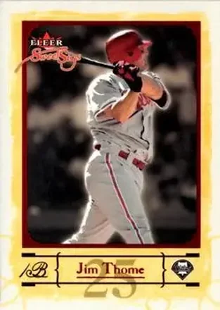 2004 Fleer Sweet Sigs #57 - Jim Thome - Philadelphia Phillies