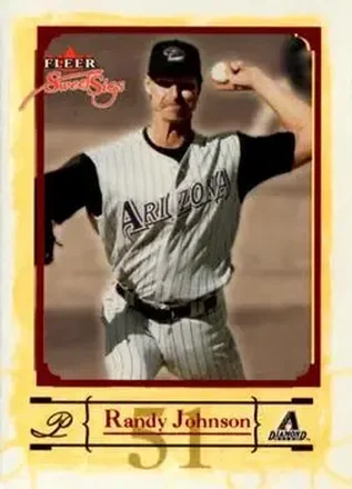 2004 Fleer Sweet Sigs #61 - Randy Johnson - Arizona Diamondbacks