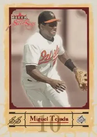 2004 Fleer Sweet Sigs #62 - Miguel Tejada - Baltimore Orioles