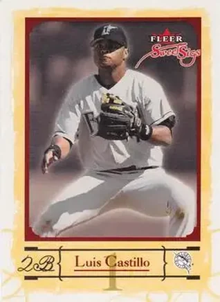 2004 Fleer Sweet Sigs #66 - Luis Castillo - Florida Marlins