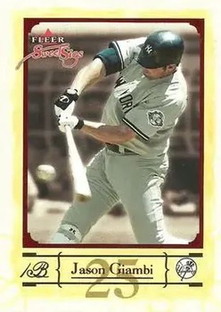 2004 Fleer Sweet Sigs #67 - Jason Giambi - New York Yankees