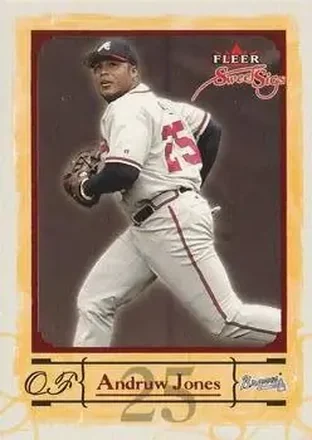 2004 Fleer Sweet Sigs #69 - Andruw Jones - Atlanta Braves