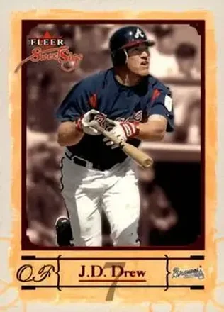 2004 Fleer Sweet Sigs #71 - J.D. Drew - Atlanta Braves