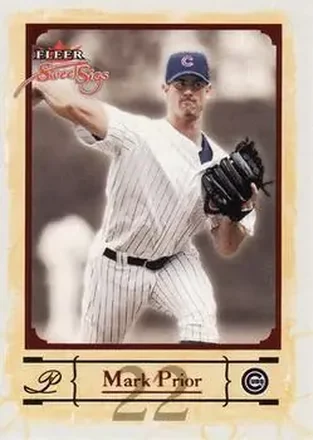 2004 Fleer Sweet Sigs #72 - Mark Prior - Chicago Cubs