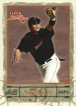 2004 Fleer Sweet Sigs #77 Angel Chavez