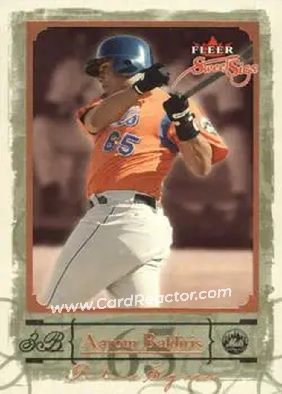 2004 Fleer Sweet Sigs #83 - Aarom Baldiris - New York Mets - Front