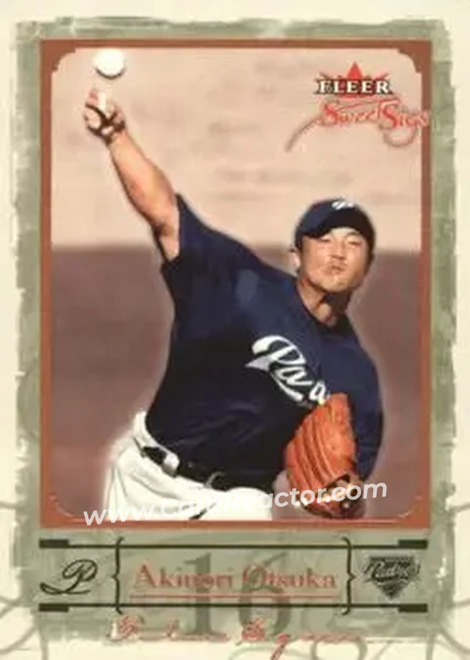 2004 Fleer Sweet Sigs #85 - Akinori Otsuka - San Diego Padres - Front