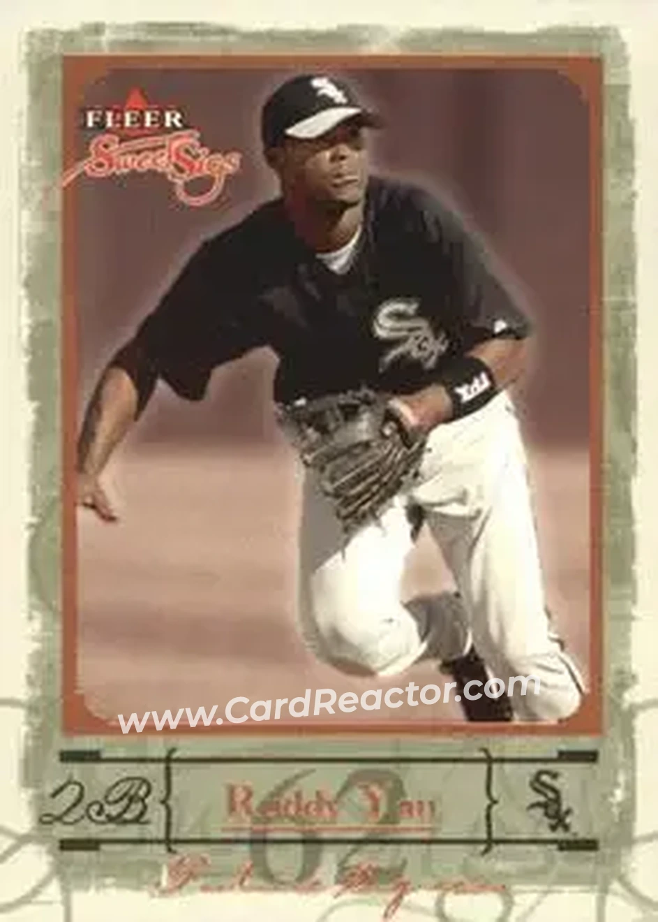 2004 Fleer Sweet Sigs #86 - Ruddy Yan - Chicago White Sox - Front