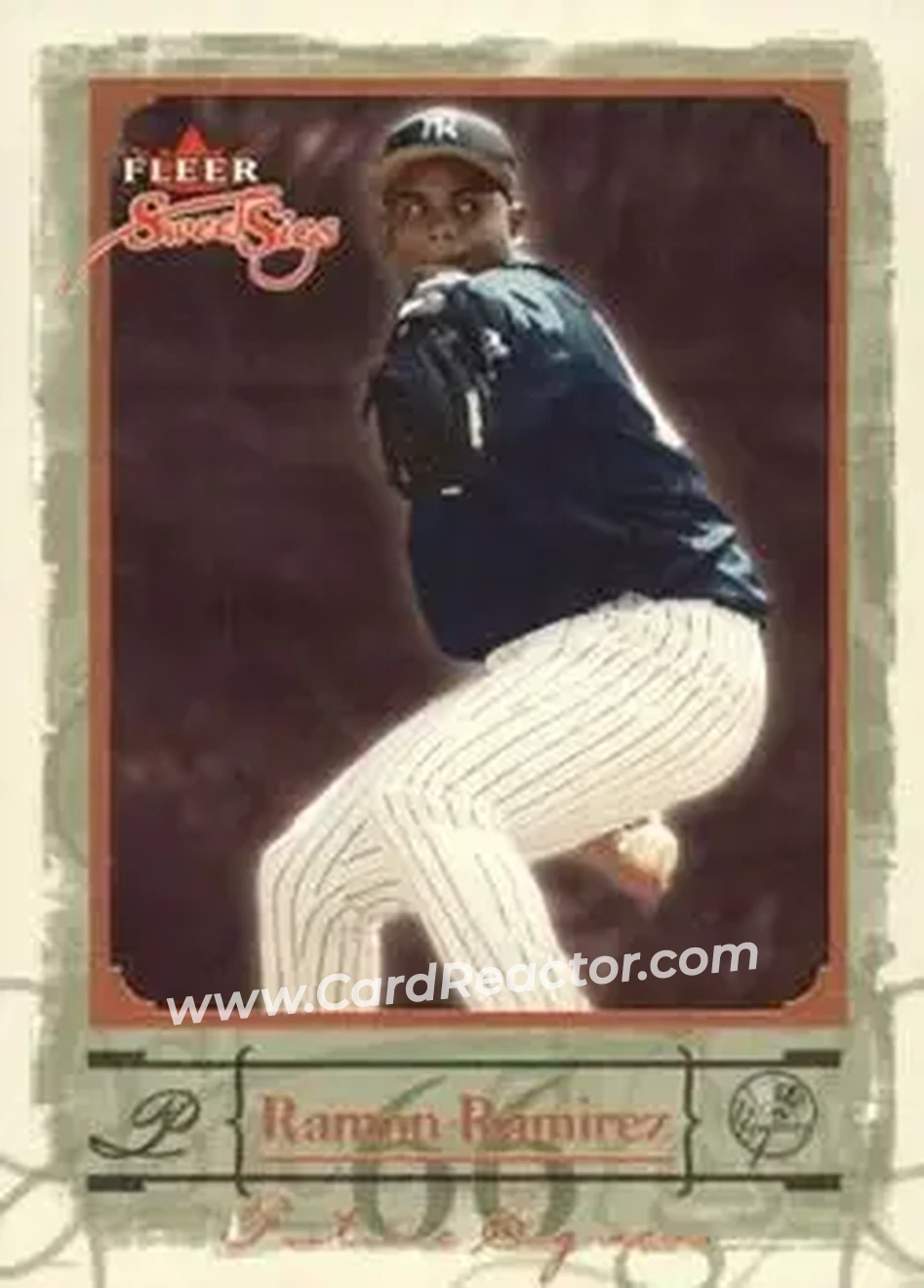 2004 Fleer Sweet Sigs #87 - Ramon Ramirez - New York Yankees - Front 2004 Fleer Sweet Sigs #87 - Ramon Ramirez - New York Yankees - Front