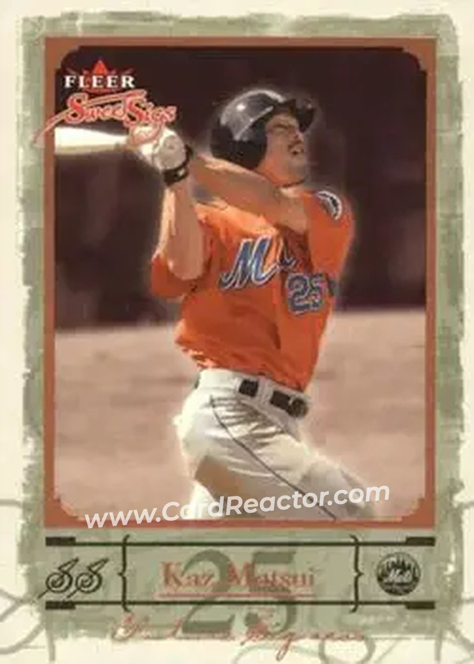 2004 Fleer Sweet Sigs #91 - Kazuo Matsui - New York Mets - Front