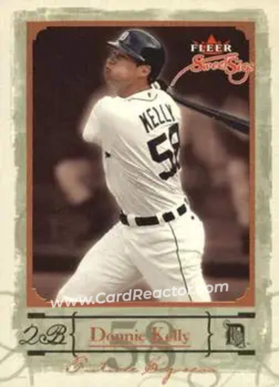 2004 Fleer Sweet Sigs #92 - Don Kelly - Detroit Tigers - Front
