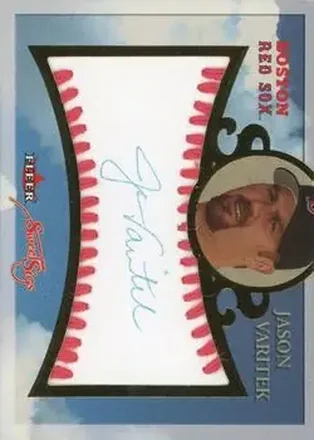 2004 Fleer Sweet Sigs - Autograph Gold #SG-JV - Jason Varitek - Boston Red Sox