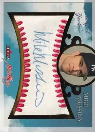 2004 Fleer Sweet Sigs - Autograph Gold #SG-MM - Mike Mussina - New York Yankees