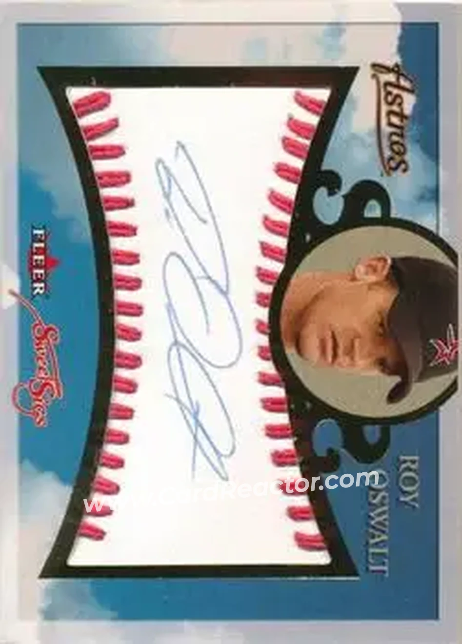 2004 Fleer Sweet Sigs - Autograph Gold #SG-RO2 - Roy Oswalt - Houston Astros - Front