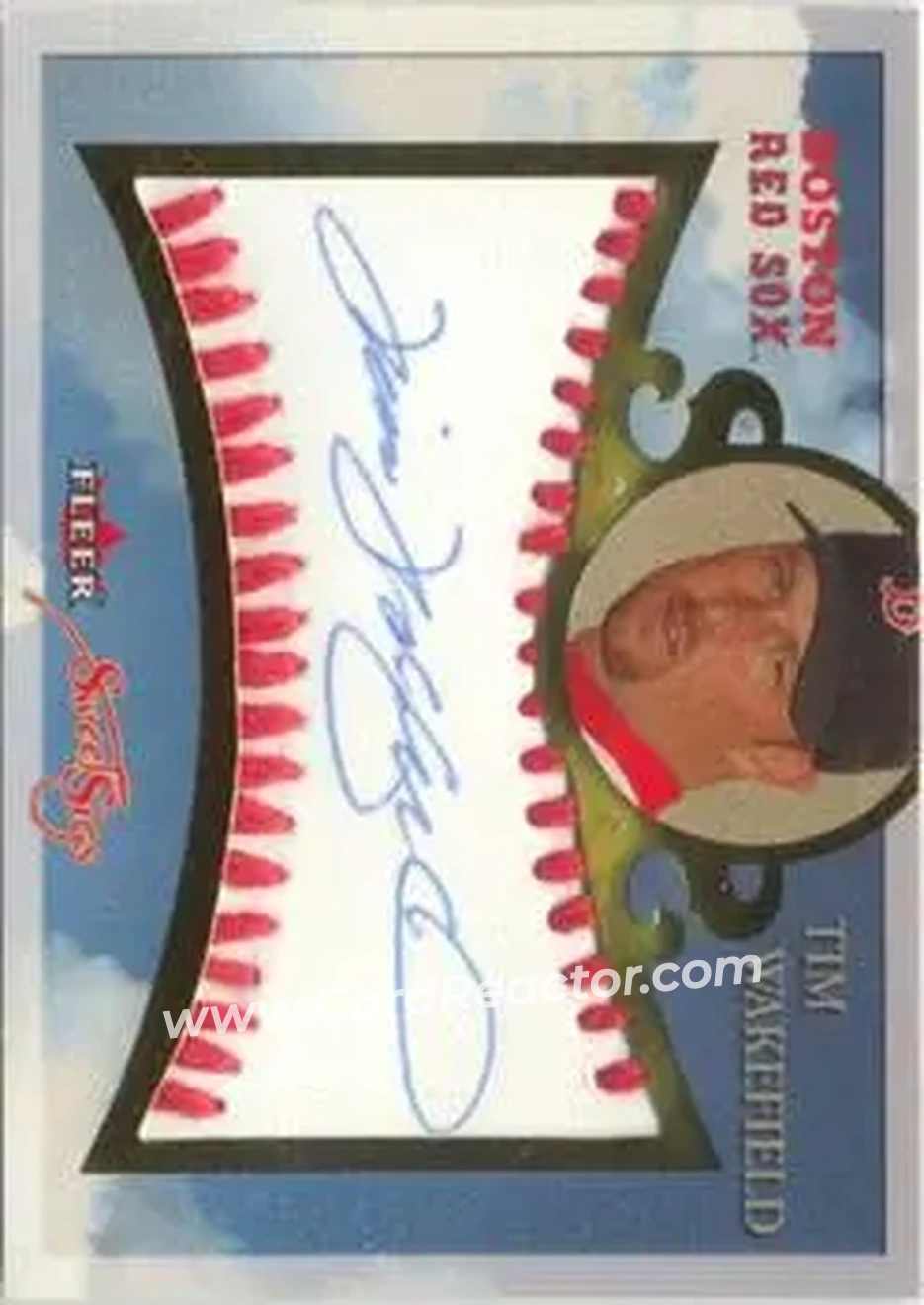 2004 Fleer Sweet Sigs - Autograph Gold #SG-TW1 - Tim Wakefield - Boston Red Sox - Front