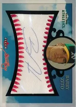 2004 Fleer Sweet Sigs - Autograph Platinum #SG-BZ - Barry Zito - Oakland Athletics