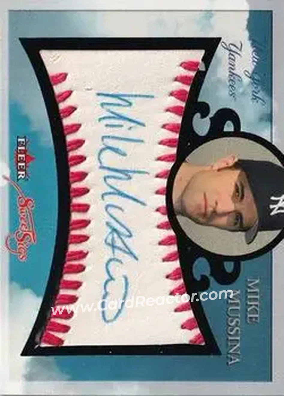 2004 Fleer Sweet Sigs - Autograph Platinum #SG-MM - Mike Mussina - New York Yankees - Front