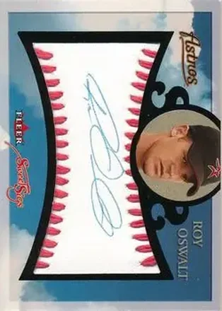 2004 Fleer Sweet Sigs - Autograph Platinum #SG-RO2 - Roy Oswalt - Houston Astros