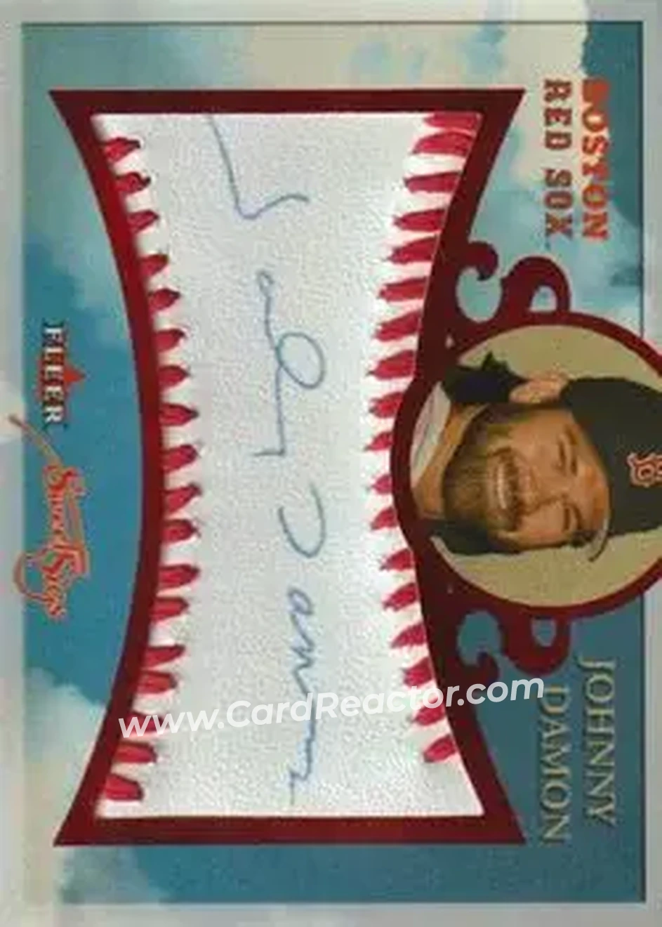 2004 Fleer Sweet Sigs - Autograph Red #SG-JD2 - Johnny Damon - Boston Red Sox - Front