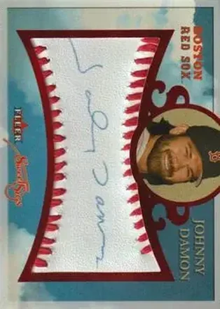 2004 Fleer Sweet Sigs - Autograph Red #SG-JD2 - Johnny Damon - Boston Red Sox