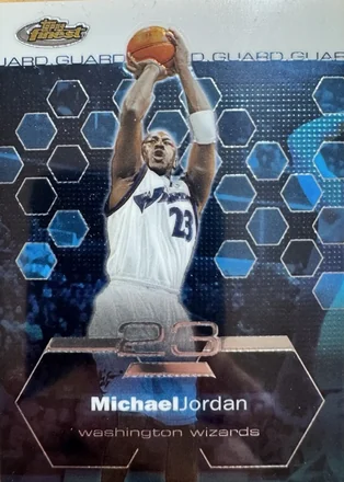 2002-03 Finest #100 - Michael Jordan
