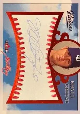 2004 Fleer Sweet Sigs - Autograph Red #SG-KG - Khalil Greene - San Diego Padres