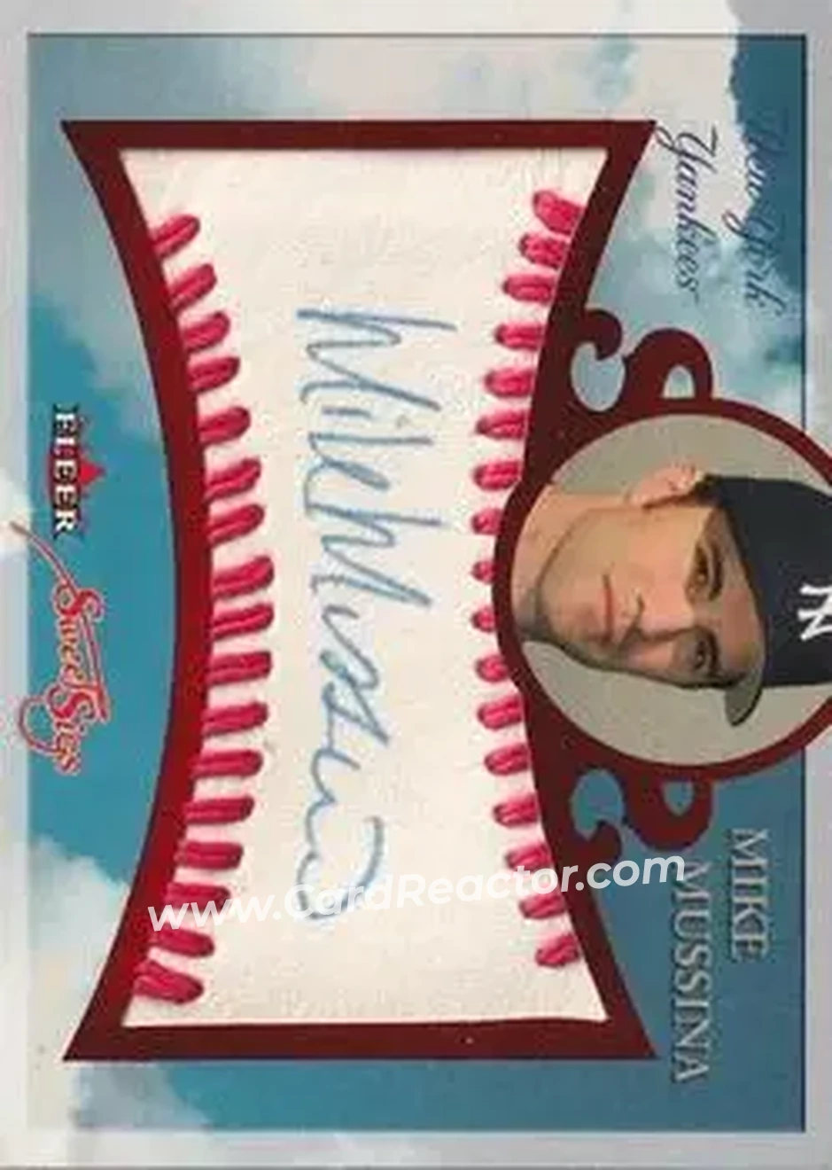 2004 Fleer Sweet Sigs - Autograph Red #SG-MM - Mike Mussina - New York Yankees - Front