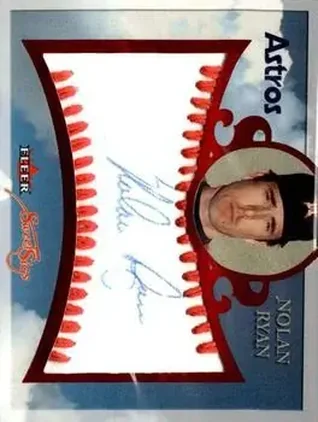 2004 Fleer Sweet Sigs - Autograph Red #SG-NR - Nolan Ryan - Houston Astros
