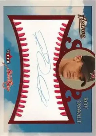 2004 Fleer Sweet Sigs - Autograph Red #SG-RO2 - Roy Oswalt - Houston Astros