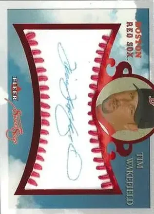 2004 Fleer Sweet Sigs - Autograph Red #SG-TW1 - Tim Wakefield - Boston Red Sox