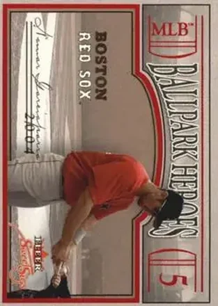 2004 Fleer Sweet Sigs - Ballpark Heroes #3BH - Nomar Garciaparra - Boston Red Sox