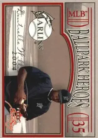 2004 Fleer Sweet Sigs - Ballpark Heroes #11BH - Dontrelle Willis - Florida Marlins