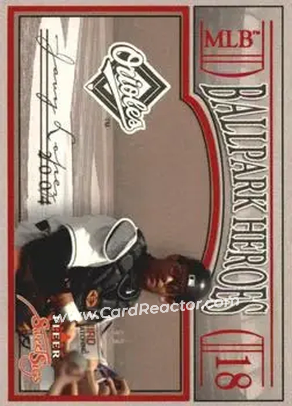 2004 Fleer Sweet Sigs - Ballpark Heroes #13BH - Javier Lopez - Baltimore Orioles - Front