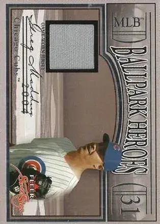 2004 Fleer Sweet Sigs feature card