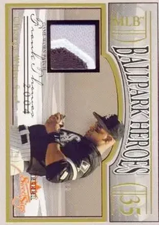 2004 Fleer Sweet Sigs - Ballpark Heroes Patch Gold #BH-FT - Frank Thomas - Chicago White Sox
