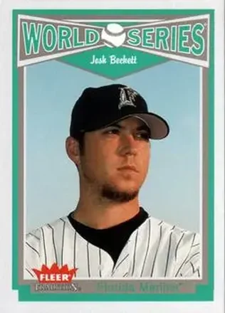 2004 Fleer Tradition #2 - Josh Beckett - Florida Marlins
