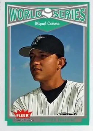 2004 Fleer Tradition #4 - Miguel Cabrera - Florida Marlins