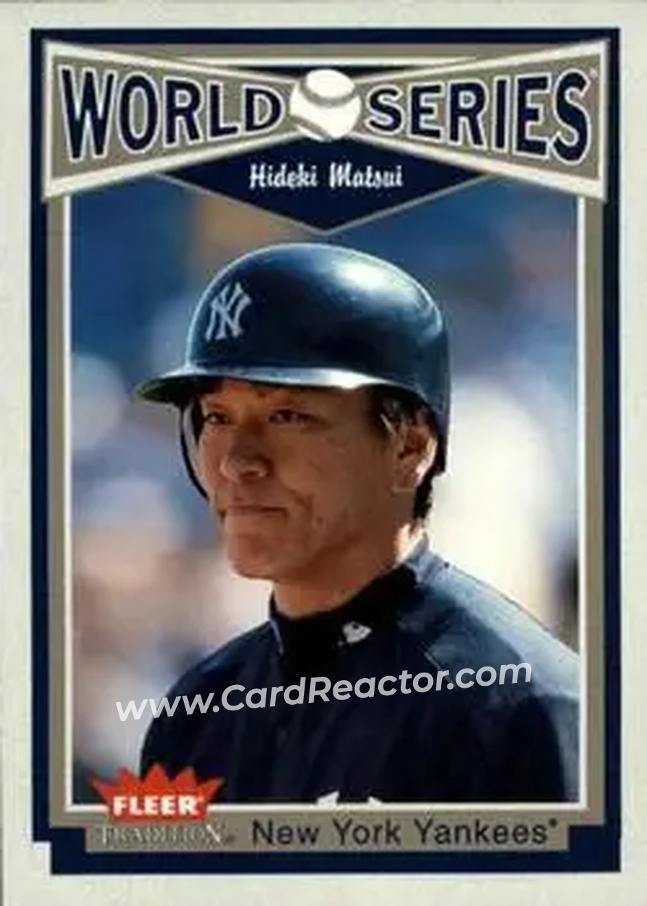 2004 Fleer Tradition #10 - Hideki Matsui - New York Yankees - Front